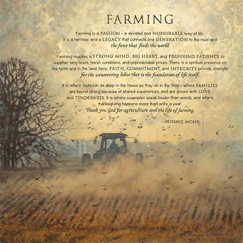 farming in the fields of heaven